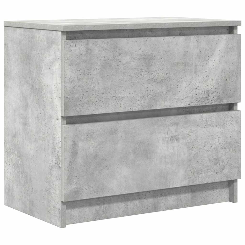 Mobile Porta TV Grigio Cemento 60x35x54 cm in Legno Multistrato