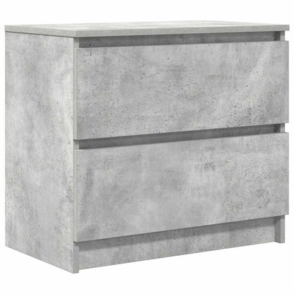 Mobile Porta TV Grigio Cemento 60x35x54 cm in Legno Multistrato