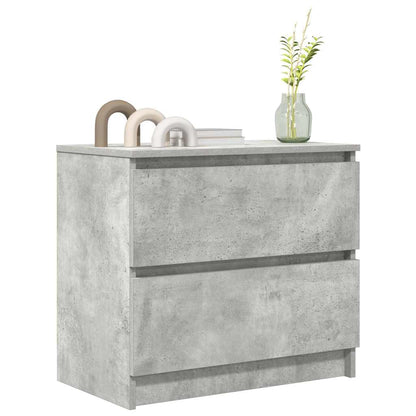 Mobile Porta TV Grigio Cemento 60x35x54 cm in Legno Multistrato