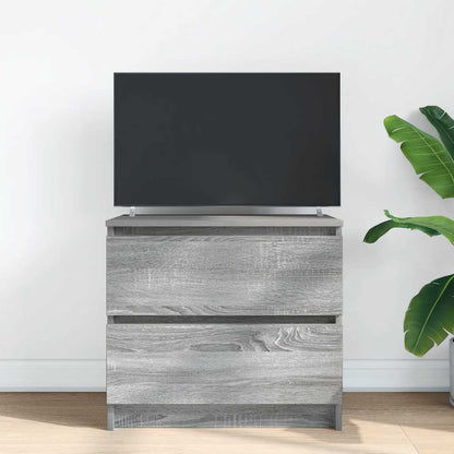 Mobile TV Grigio Sonoma 60x35x54 cm in Legno Multistrato