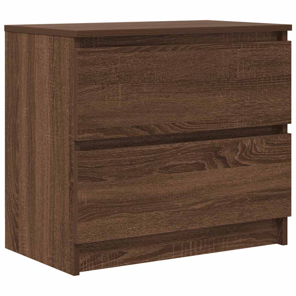 Mobile TV Rovere Marrone 60x35x54 cm in Legno Multistrato