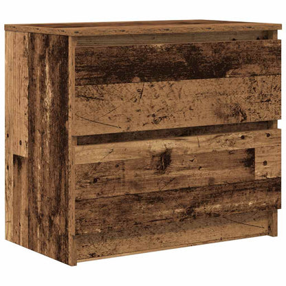 Mobile Porta TV Legno Antico 60x35x54 cm in Legno Multistrato