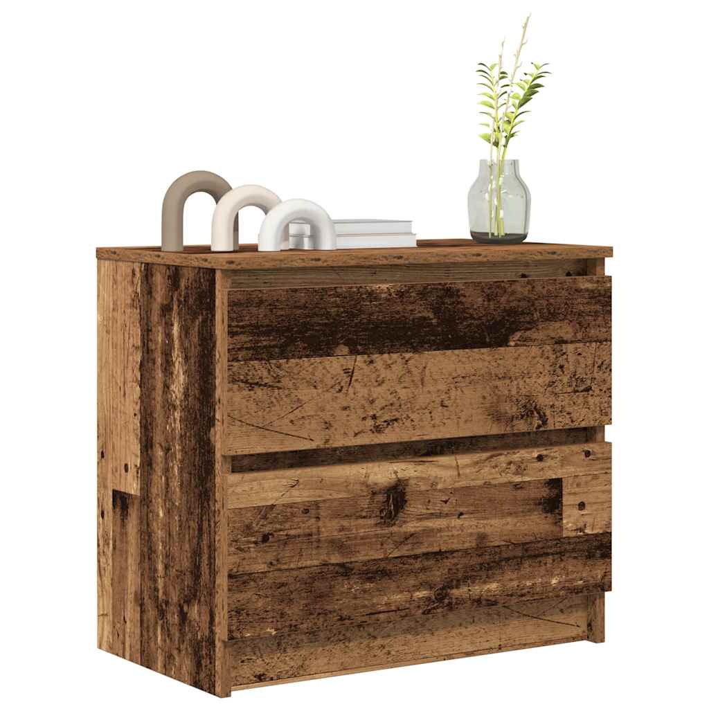 Mobile Porta TV Legno Antico 60x35x54 cm in Legno Multistrato