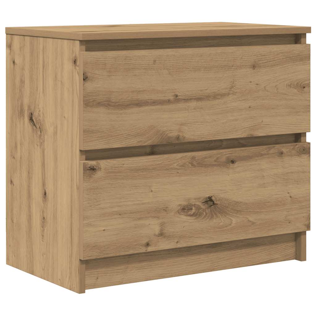 Mobile TV Rovere Artigianale 60x35x54 cm in Legno Multistrato