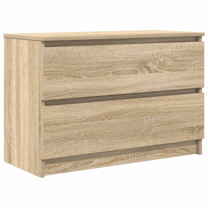 Mobile Porta TV Rovere Sonoma 80x35x54 cm in Legno Multistrato