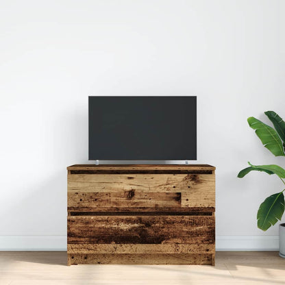 Mobile Porta TV Legno Antico 80x35x54 cm in Legno Multistrato