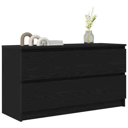 Mobile Porta TV Nero 100x35x54 cm in Legno Multistrato