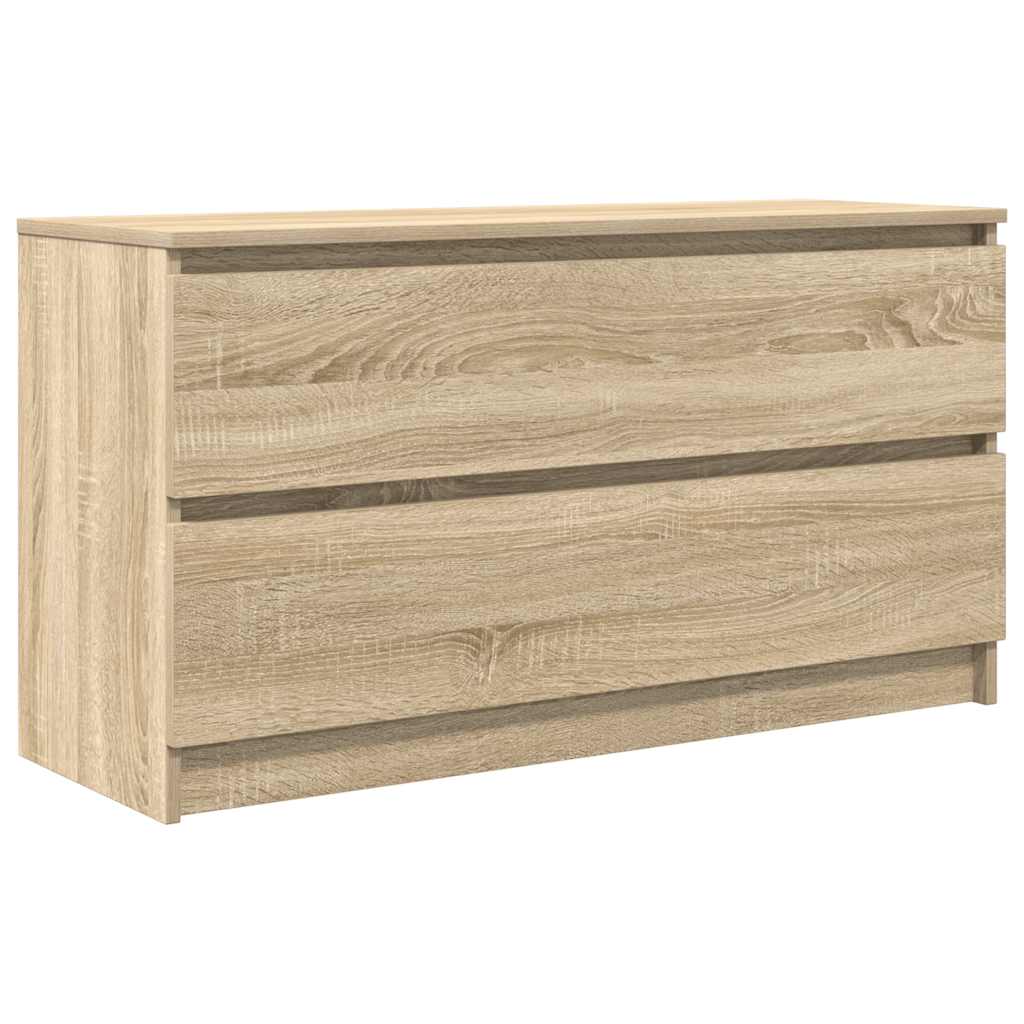 Mobile Porta TV Rovere Sonoma 100x35x54 cm in Legno Multistrato