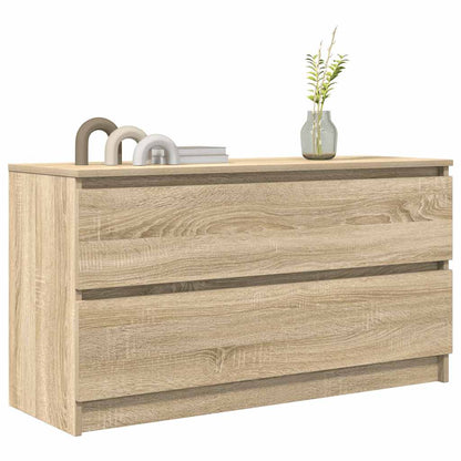 Mobile Porta TV Rovere Sonoma 100x35x54 cm in Legno Multistrato