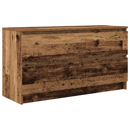 Mobile Porta TV Legno Antico 100x35x54 cm in Legno Multistrato