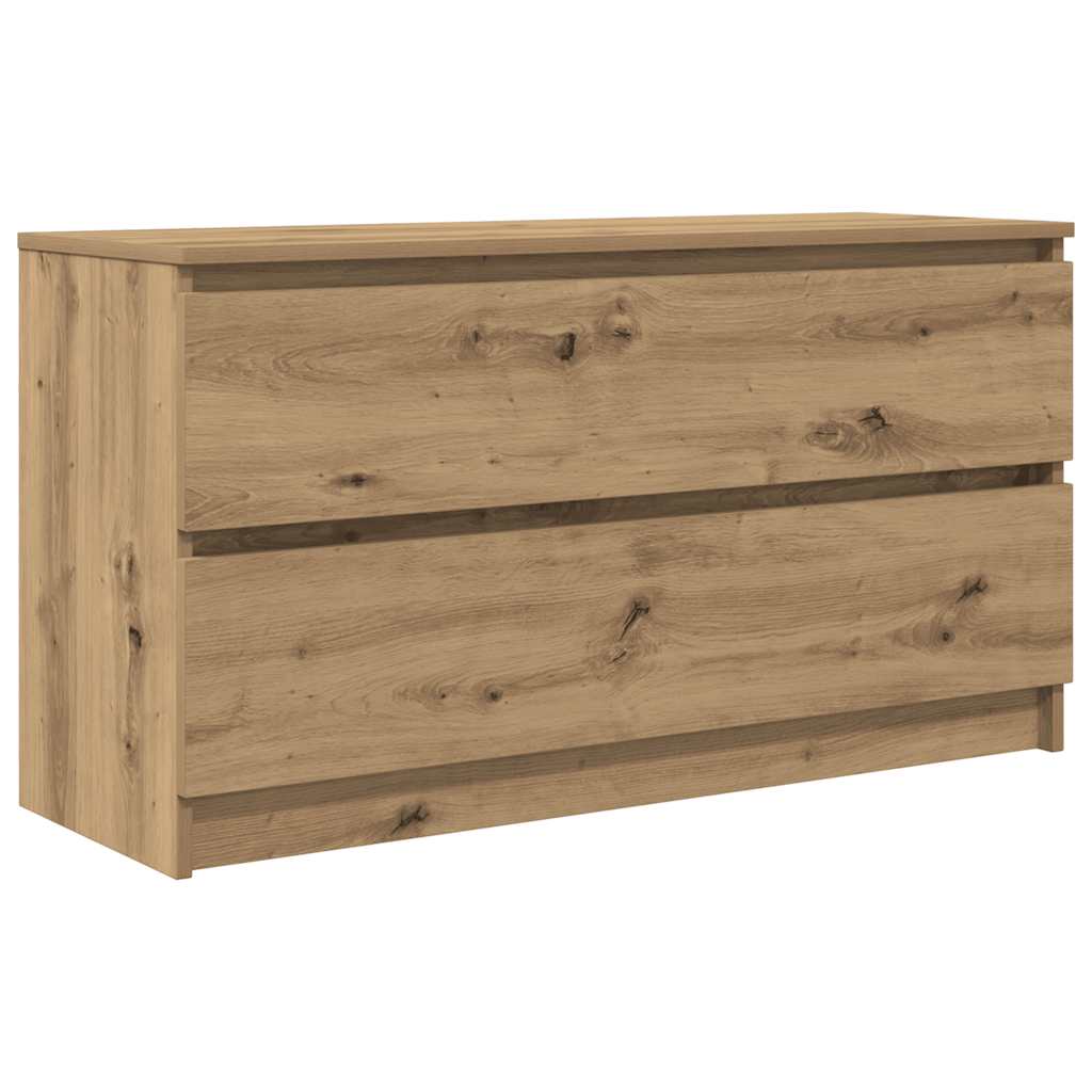 Mobile TV Rovere Artigianale 100x35x54 cm in Legno Multistrato
