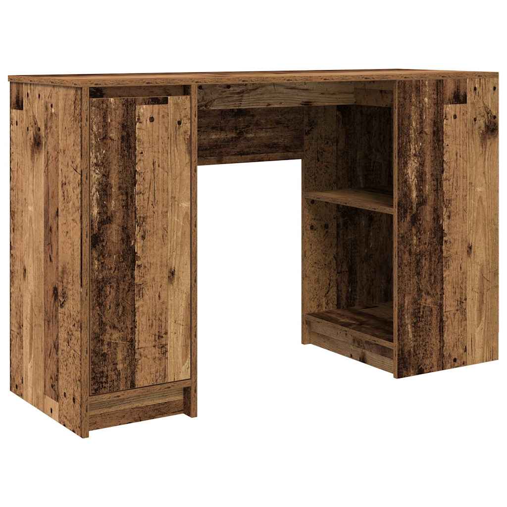 Scrivania Legno Antico 120x42x76 cm in Legno Multistrato