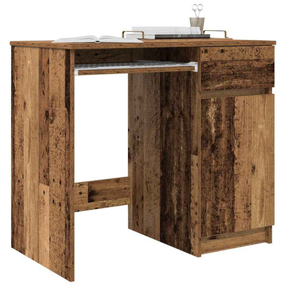 Scrivania Legno Antico 86x49x76 cm in Legno Multistrato