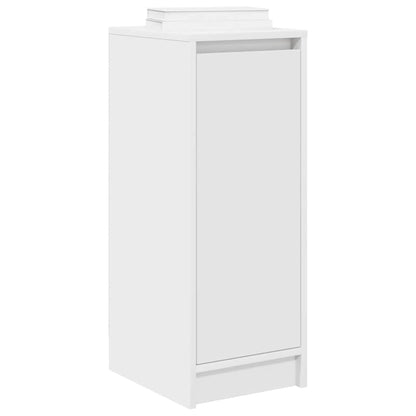 Scarpiera Bianca 29,5x34x76 cm in Legno Multistrato