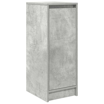 Scarpiera Grigio Cemento 29,5x34x76 cm in Legno Multistrato