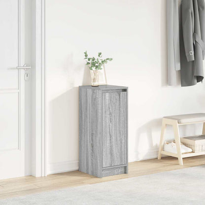 Scarpiera Grigio Sonoma 29,5x34x76 cm in Legno Multistrato
