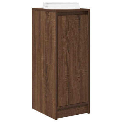 Scarpiera Rovere Marrone 29,5x34x76 cm in Legno Multistrato