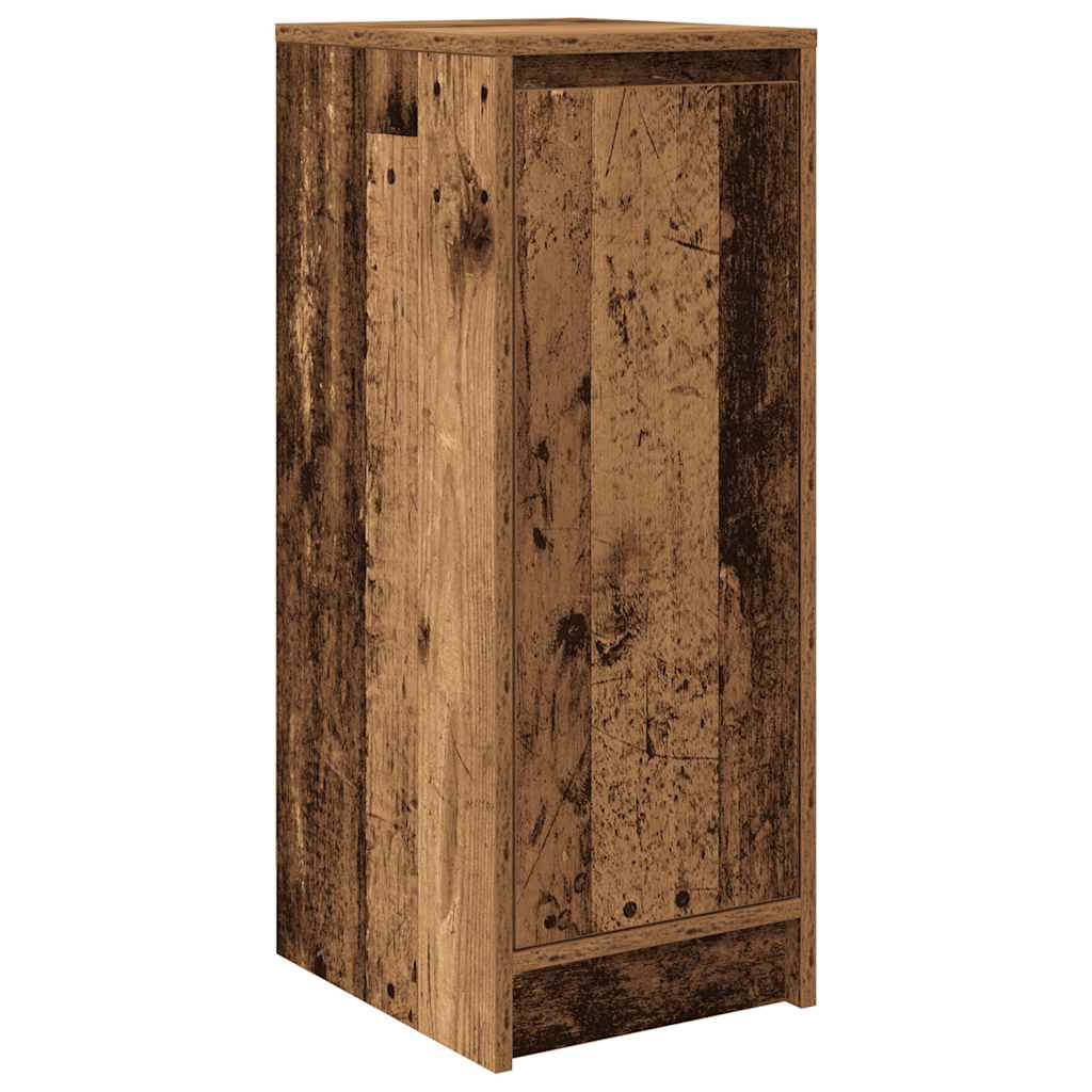 Scarpiera Legno Antico 29,5x34x76 cm in Legno Multistrato