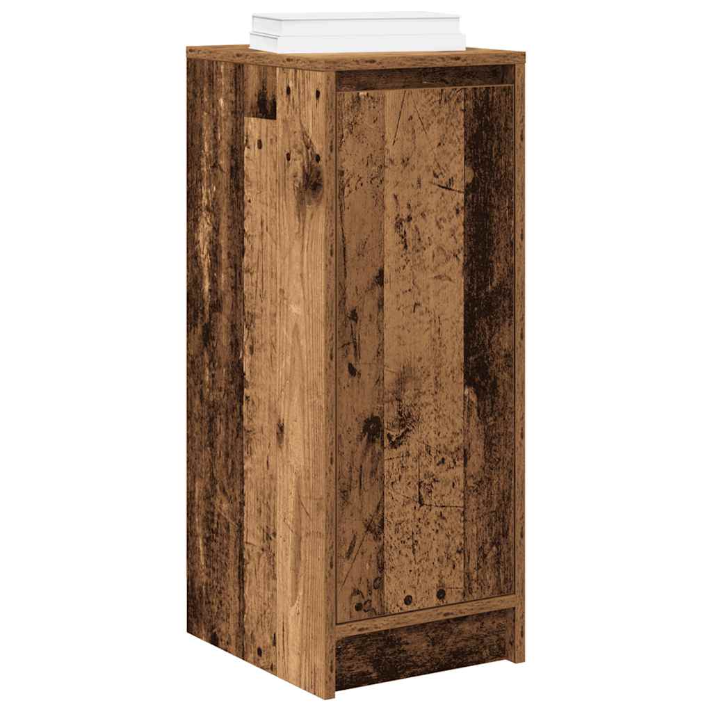 Scarpiera Legno Antico 29,5x34x76 cm in Legno Multistrato