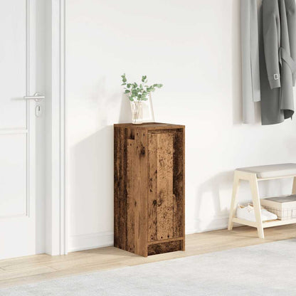 Scarpiera Legno Antico 29,5x34x76 cm in Legno Multistrato