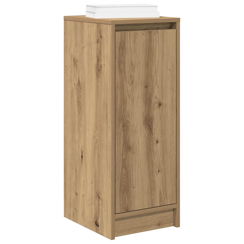 Scarpiera Rovere Artigianale 29,5x34x76 cm in Legno Multistrato