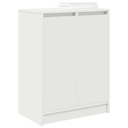 Scarpiera Bianca 57x34x76 cm in Legno Multistrato