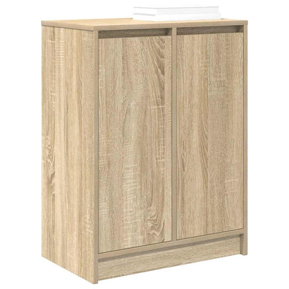 Scarpiera Rovere Sonoma 57x34x76 cm in Legno Multistrato