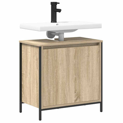 Mobile Lavabo da Bagno Rovere Sonoma 60x34,5x60 cm