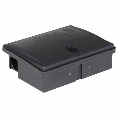 Trappole per Topi 20 pz Nere 13x10x4 cm