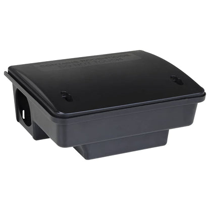 Trappole per Topi 4 pz Nere 23x19x9,5 cm