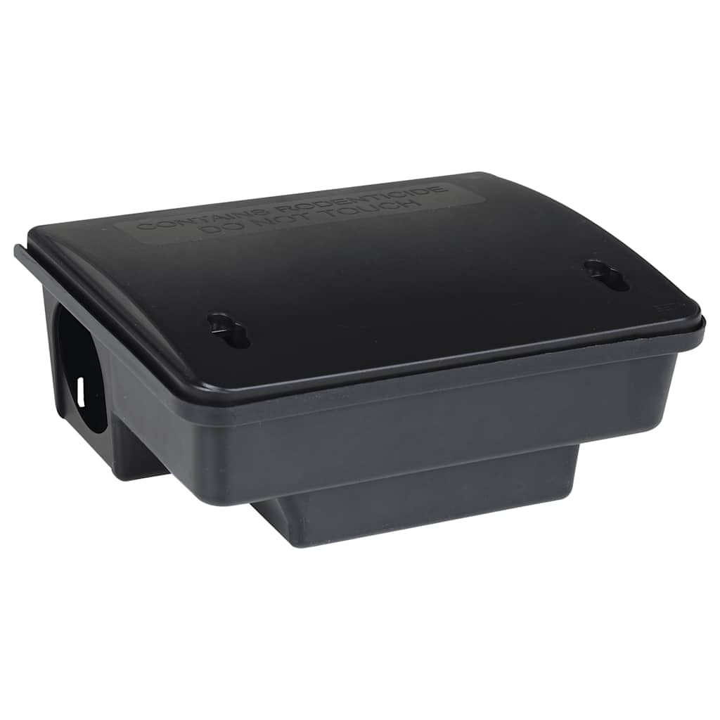 Trappole per Topi 6 pz Nere 23x19x9,5 cm