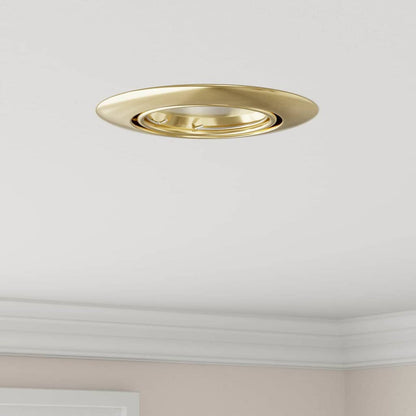 Spotlight 12 pcs Oro 9 x 9 x 2.5 cm Metallo