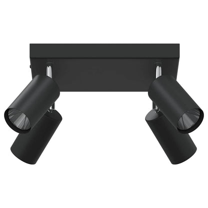 Faretto da soffitto Nero 26 x 26 x 16 cm Metallo