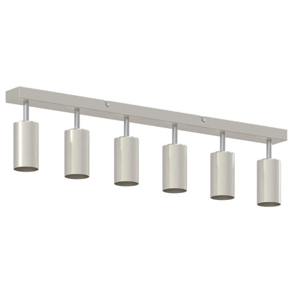 Faretto da soffitto Nichel 73 x 6 x 16 cm Metallo