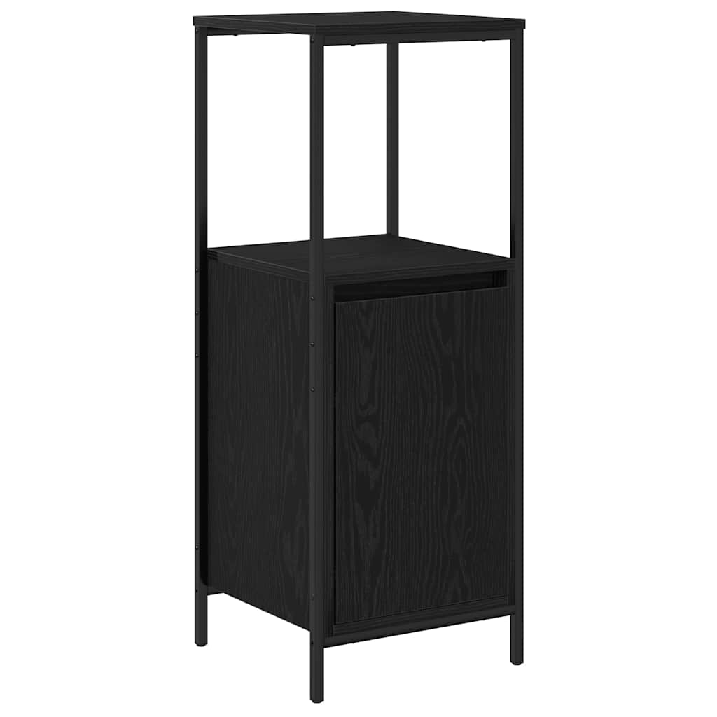 Set di mobili per il bagno 5 pcs Nero 76.5 x 35 x 95 cm