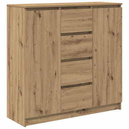 Credenza con Cassetti Rovere Artigianale 100,5x35x98,5 cm