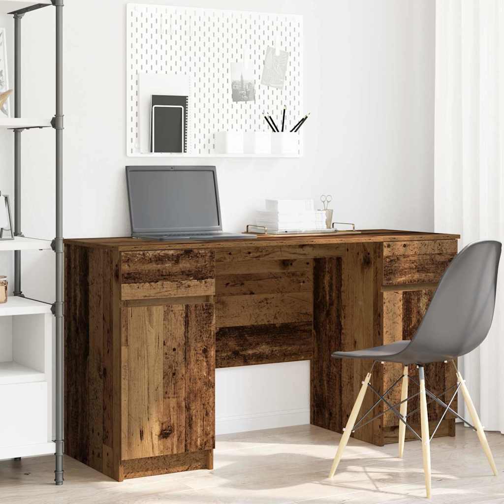 Scrivania Legno vecchio 140 x 49 x 76 cm Legno multistrato