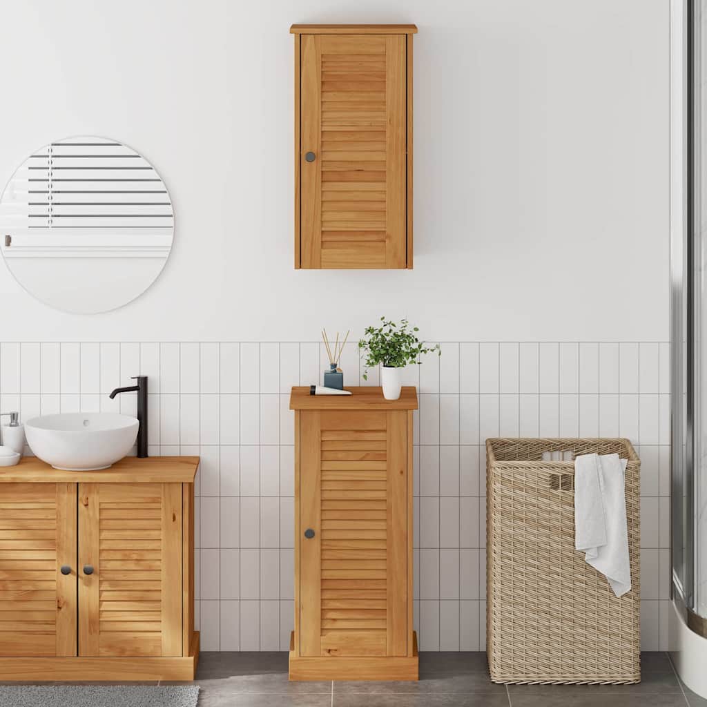Set di mobili per il bagno VIGO 2 pcs Marrone e Marrone Miele