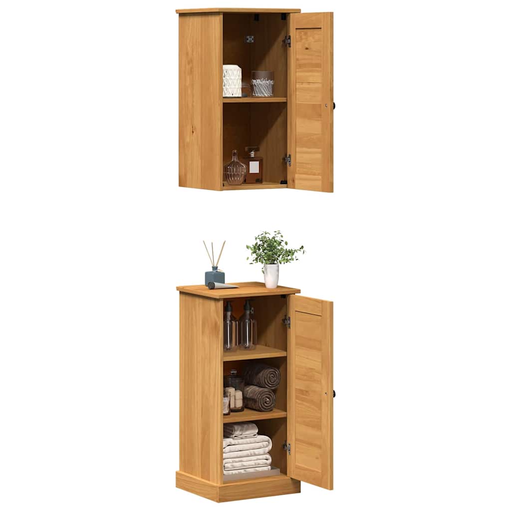 Set di mobili per il bagno VIGO 2 pcs Marrone e Marrone Miele