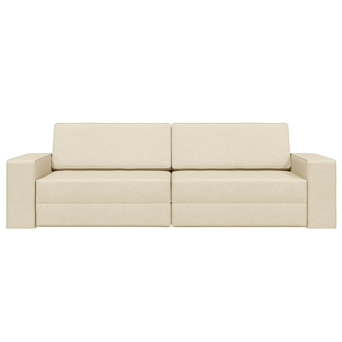 Divano letto 200cm Crema Tessuto