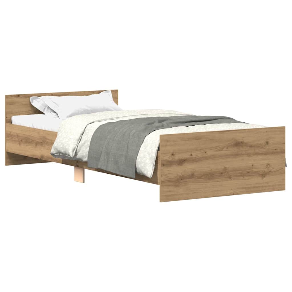 Giroletto senza Materasso Rovere Artigianale 90x190cm