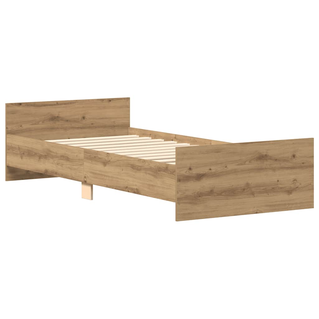Giroletto senza Materasso Rovere Artigianale 90x190cm