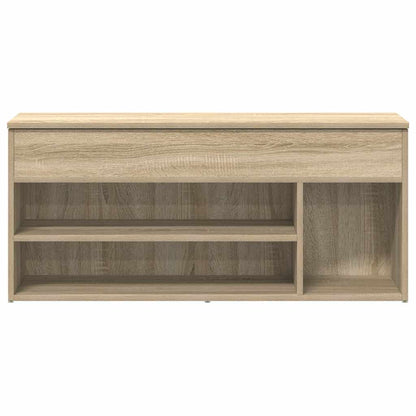 Scarpiera Rovere Sonoma 102x30,5x45 cm in Legno Multistrato