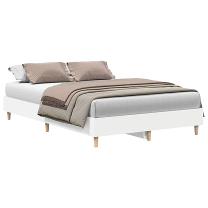 Giroletto senza Materasso Bianco 120x200 cm Legno Multistrato