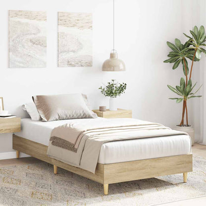 Giroletto senza Materasso Rovere Sonoma 100x200cm in Truciolato