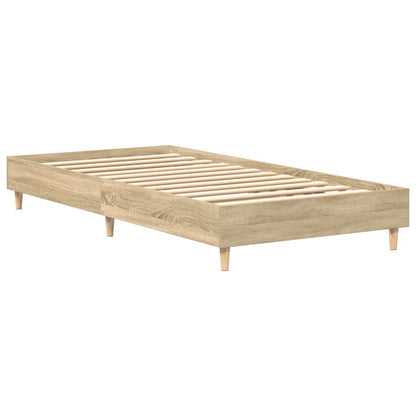 Giroletto senza Materasso Rovere Sonoma 90x200 cm in Truciolato