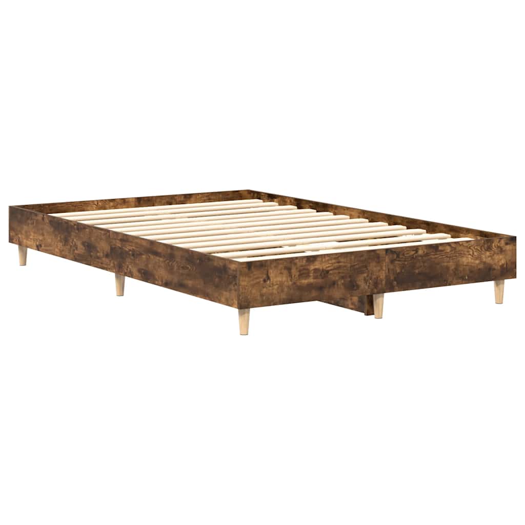Giroletto senza Materasso Rovere Fumo 140x190 cm in Truciolato