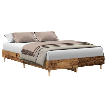 Giroletto senza Materasso Legno Antico 140x190 cm in Truciolato