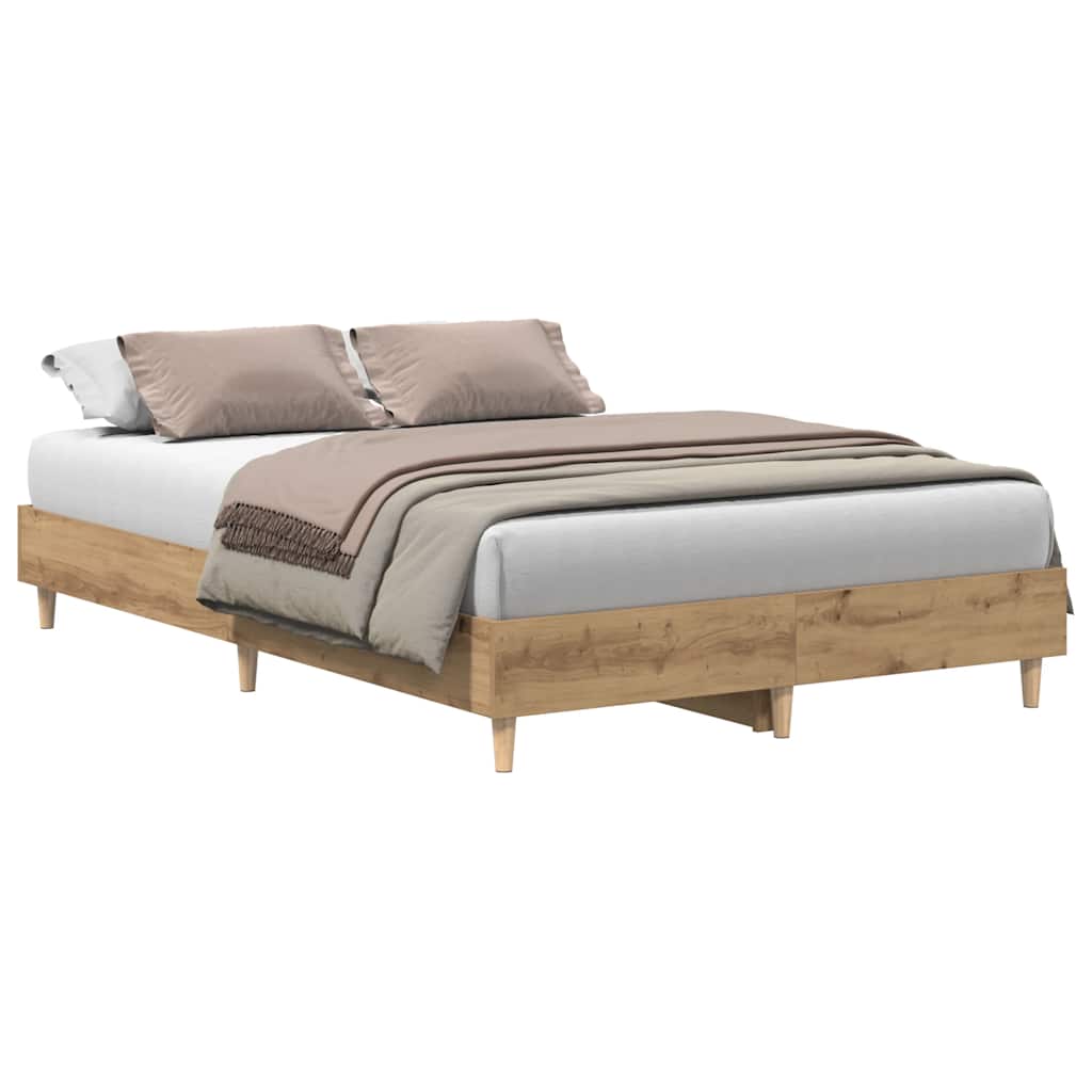 Giroletto senza Materasso Rovere Artigianale 140x190 cm