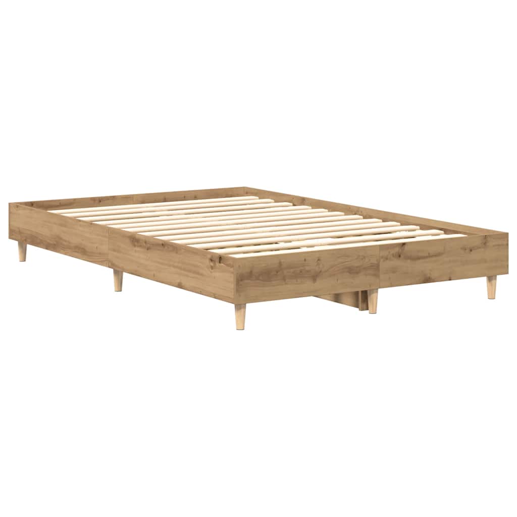 Giroletto senza Materasso Rovere Artigianale 140x190 cm